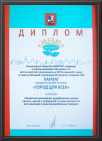 Diploma of the laureate of the “City for All” competition